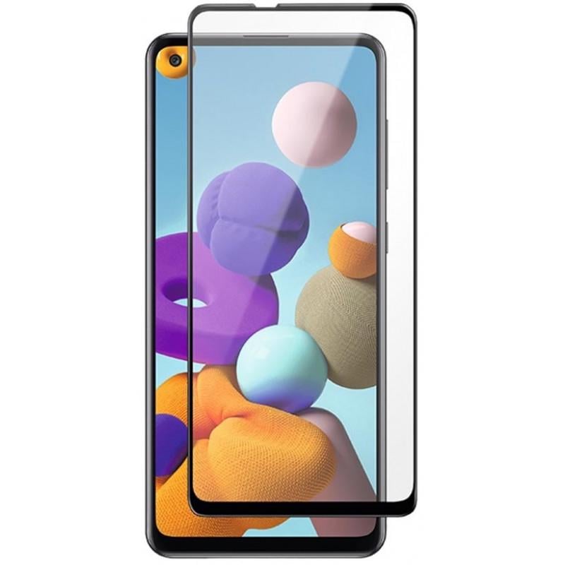 Защитное стекло Elite Lux 9D для Samsung A21s/A217 Black