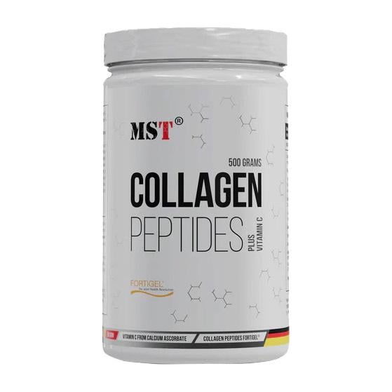 Колаген пептиди питний з вітаміном C MST Collagen Peptides + Vitamin C 500 г Апельсин