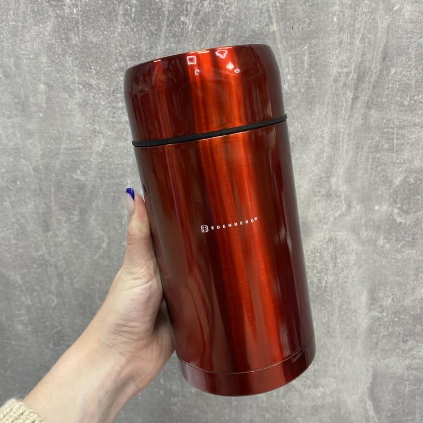 Термос пищевой Edenberg EB-3510 1000 мл Красный (1710199555) - фото 5