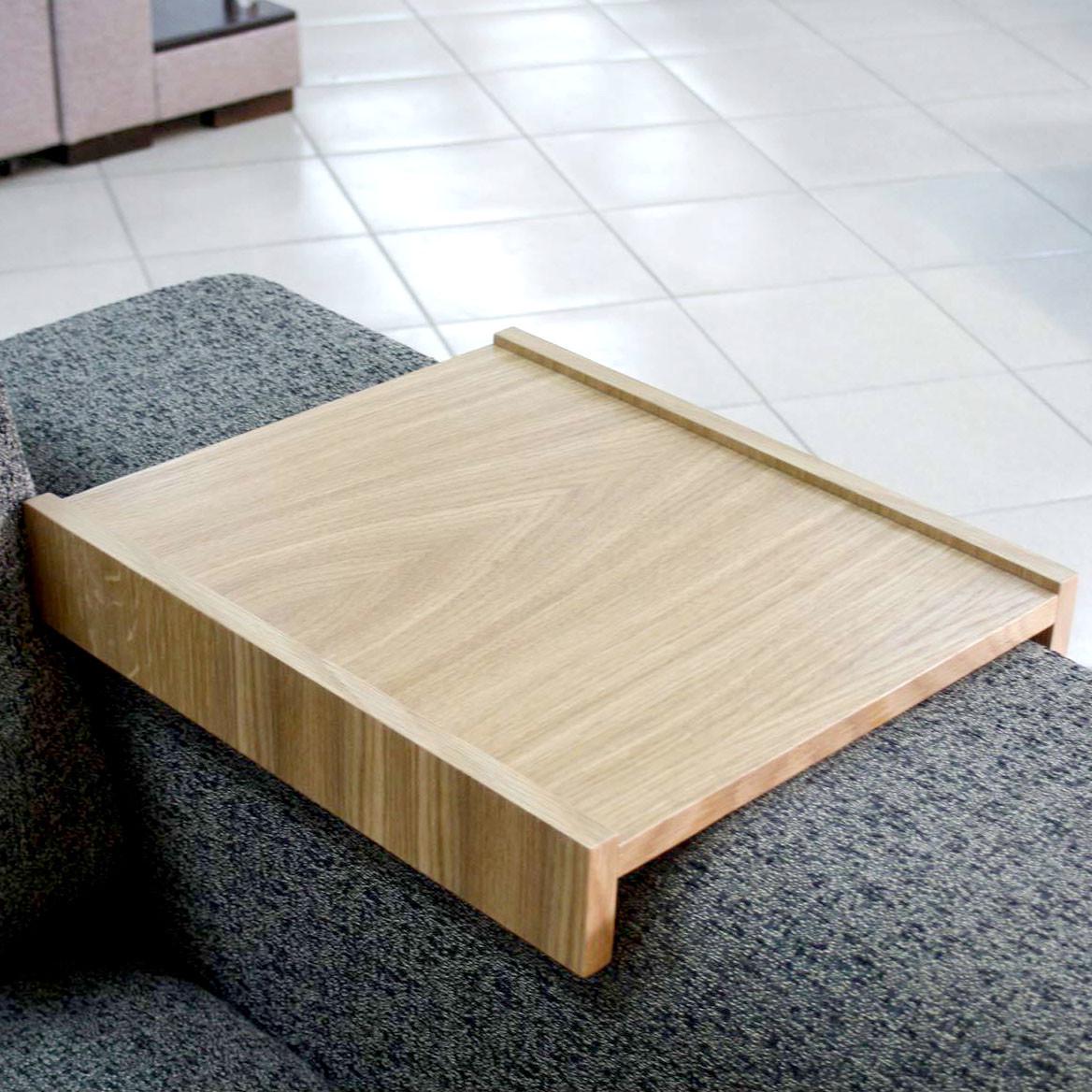 Столик на підлокітник з дерева Тулкан Сієна (СЛК-000705)