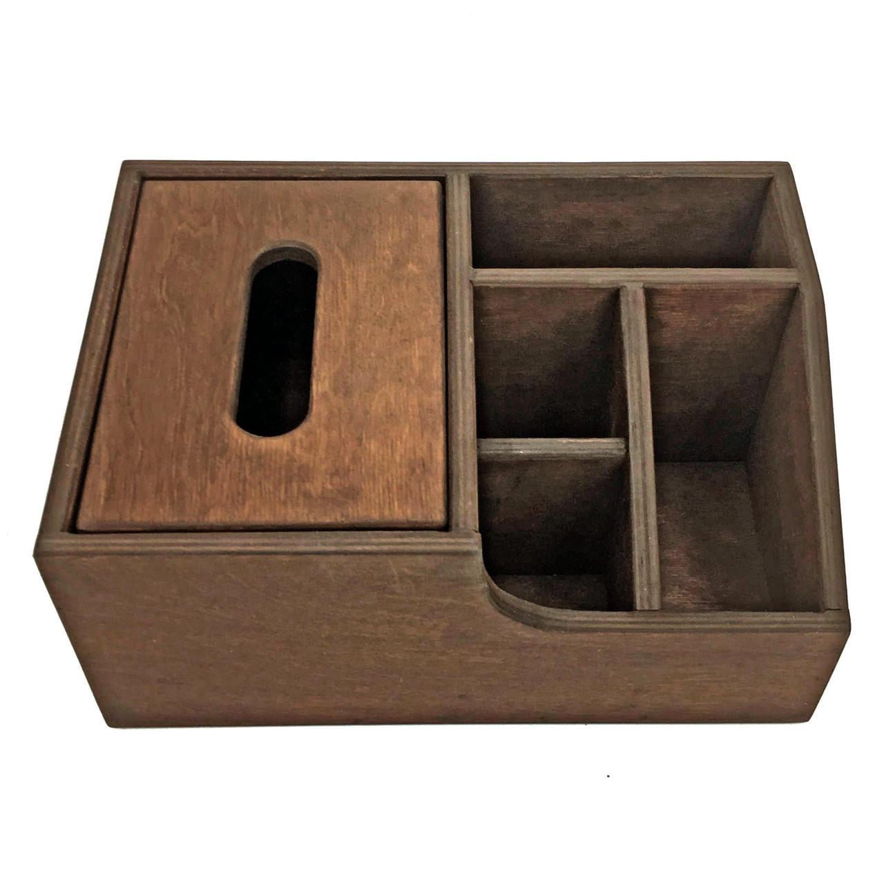 Подставка для столовых приборов из дерева Долмато Капучино (Псп-003509)