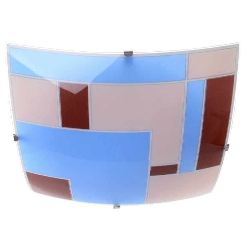 Светильник настенно-потолочный Brille W-373/2 E27 Orange/Blue (171265)