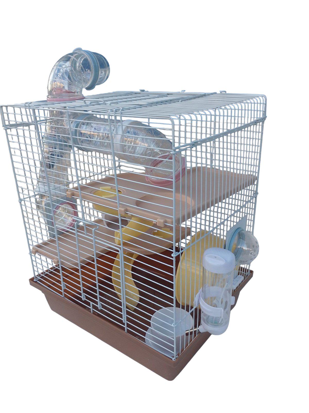 Клетка для грызунов с лабиринтом 3502 Коричневый (30060114) - фото 2 Клетка для грызунов с лабиринтом 3502 Коричневый (30060114) - фото 2