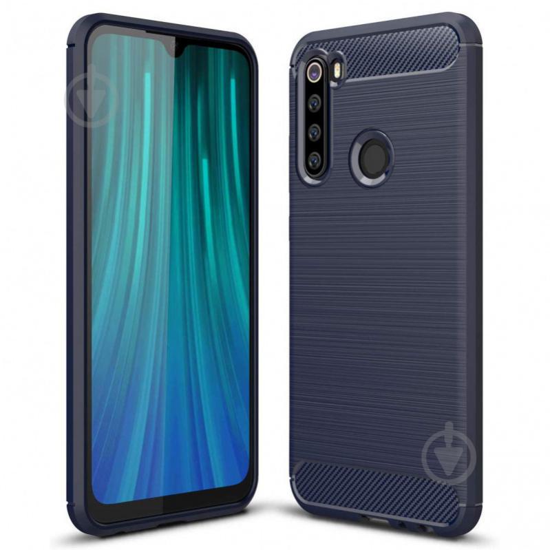 TPU чехол iPaky Slim Series для Xiaomi Redmi Note 8 Синий (685869)