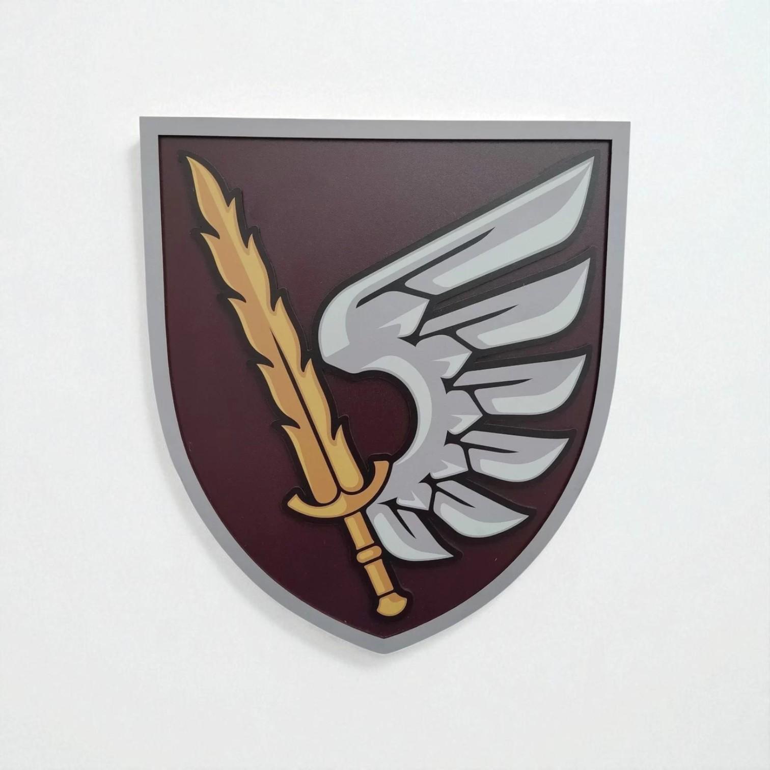 Герб настінний 79-та окрема десантно-штурмова бригада 135х154 мм (29403546)