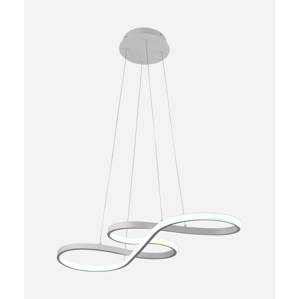 Люстра підвісна світлодіодна Sirius LCD3054 WT Білий (27432435)