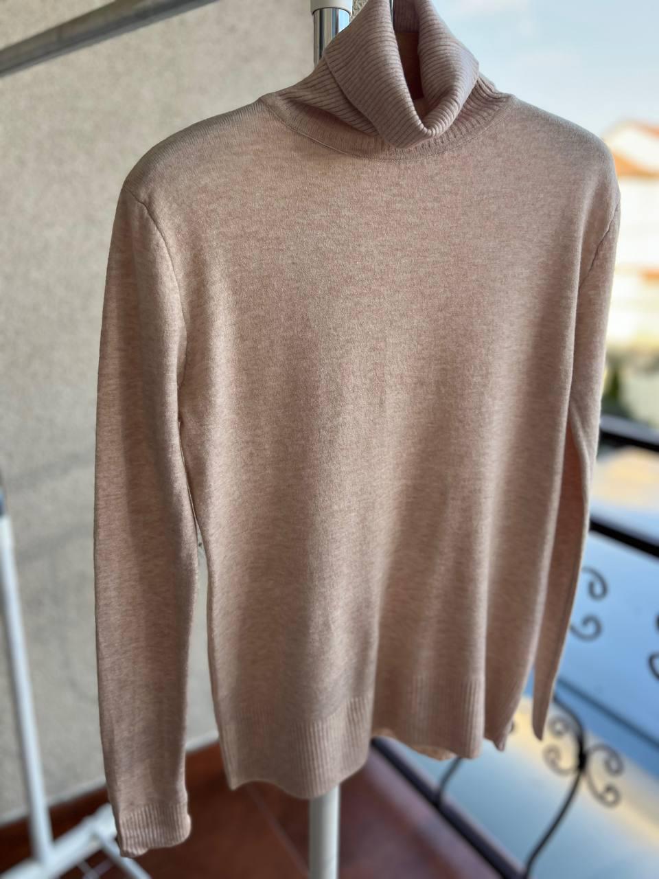 Гольф жіночий A-N 202 водолазка високе горло OS Бежевий (3028) - фото 2 Гольф жіночий A-N 202 водолазка високе горло OS Бежевий (3028) - фото 2