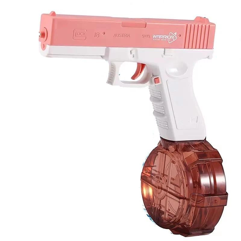 Пистолет водный аккумуляторный Glock Water Gun 250 мл Pink (00000070617_2)