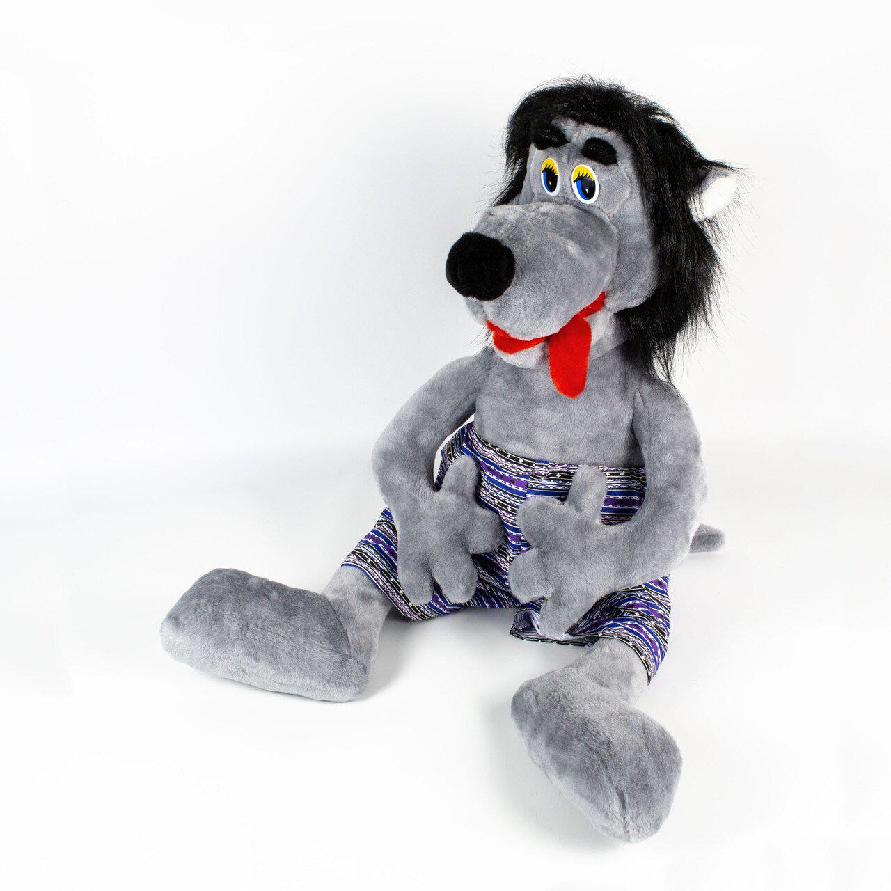 М'яка іграшка Zolushka Вовк 84 см