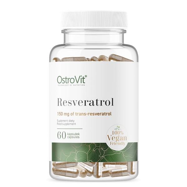 Натуральная добавка OstroVit Resveratrol VEGE 60 капсул