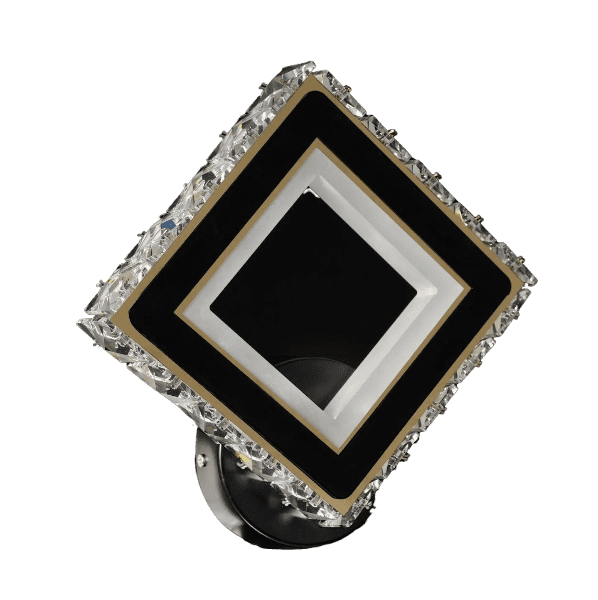 Бра светодиодное Svet с хрусталем 32W Хром (SY-16011/1W BK+CR) Бра светодиодное Svet с хрусталем 32W Хром (SY-16011/1W BK+CR)