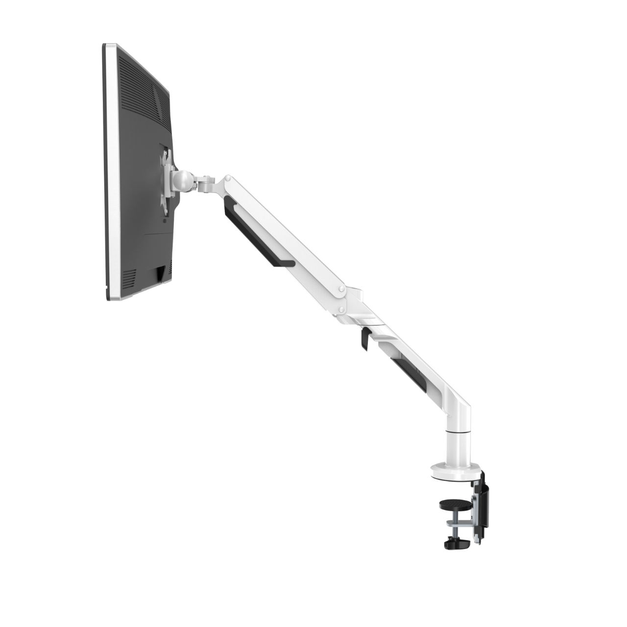 Кронштейн настольно-поворотный FlexiSpot DL1 для мониторов диагональю от 17 до 36" Белый - фото 6