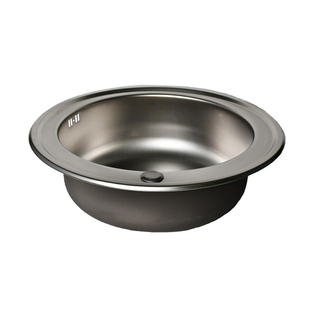 Мойка кухонная Lemax нержавеющая сталь декор сифон (LE-5014 DE) - фото 3 Мойка кухонная Lemax нержавеющая сталь декор сифон (LE-5014 DE) - фото 3