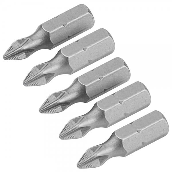 Биты с наконечниками крест Philips PH2 Tolsen Tools 25 мм 5 шт.