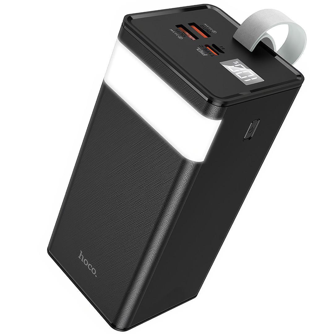 Повербанк с фонарем и быстрой зарядкой Hoco J89A 22,5 W 5A 60 000 mAh