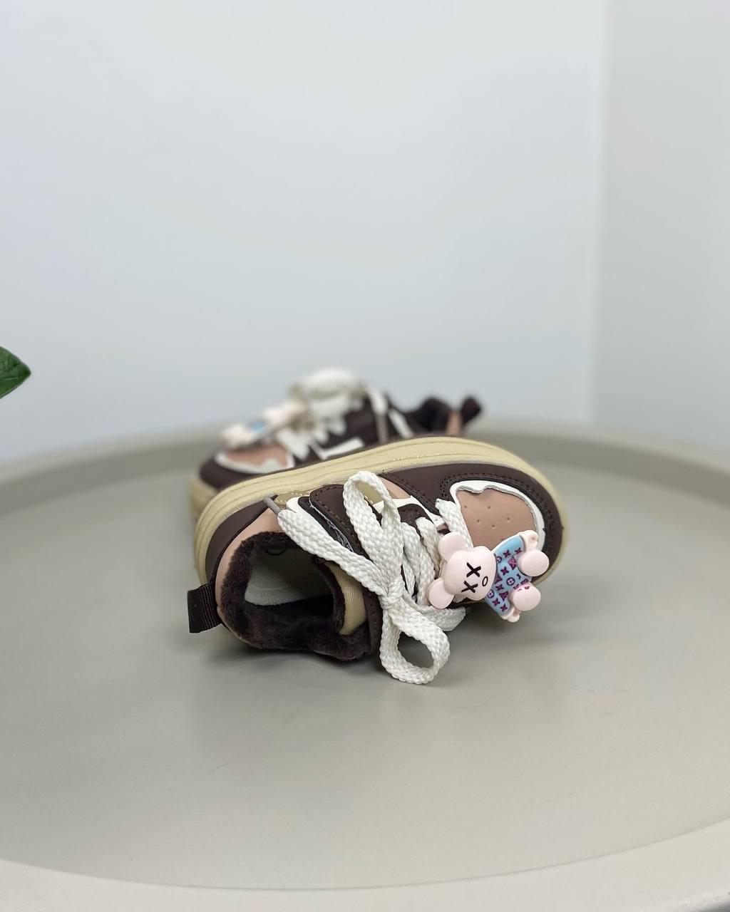 Ботинки осенние детские р. 19 Бежевый (794) - фото 7