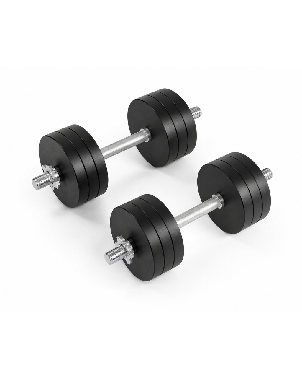Гантели разборные MegaShape Classic 2х17,5 кг с полимерным покрытием (DSC-35)