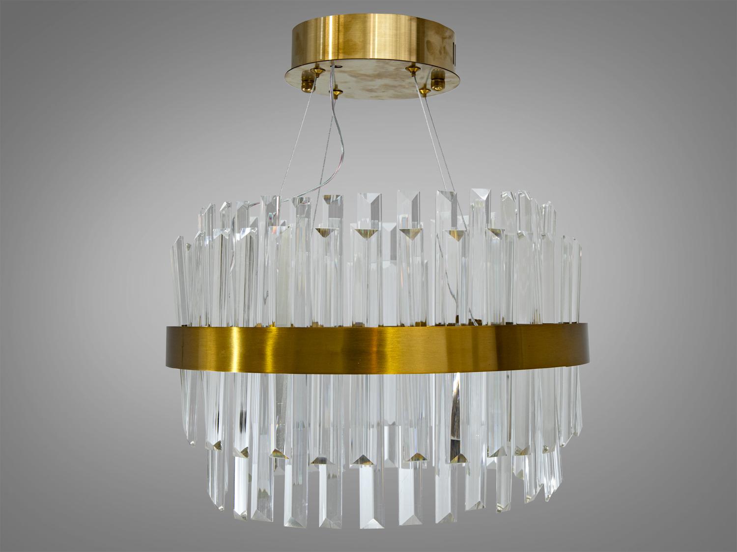 Люстра-подвес хрустальная LED (840/400BR) - фото 4