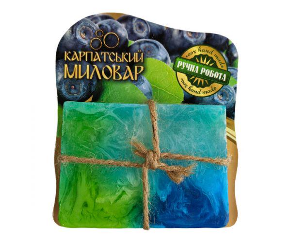 Мыло ручной работы Карпатский мыловар Черника 100 г