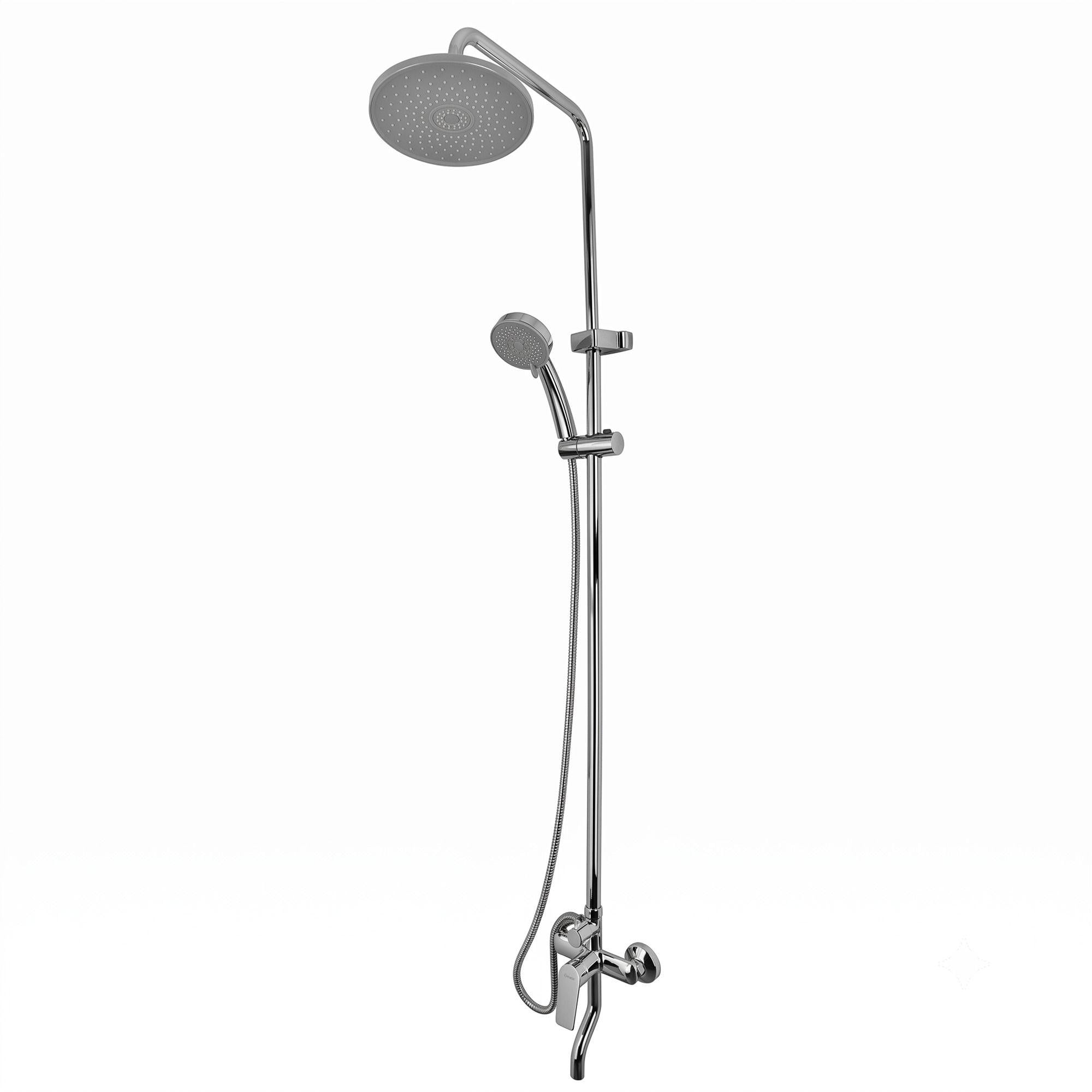 Душевая система MIXXUS Premium Lago 009-J с изливом латунь Хром глянцевый (MP6725) Душевая система MIXXUS Premium Lago 009-J с изливом латунь Хром глянцевый (MP6725)