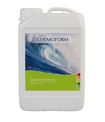 Химическое средство для бассейнов Calzestab-Eisenex жидкое для удаления солей металлов и снижение жесткости воды 5 л (31515960)