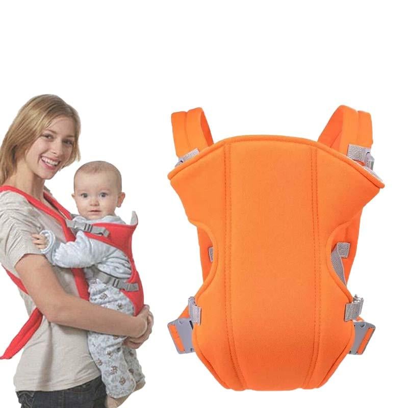 Слинг-рюкзак для переноски ребенка Baby Carriers Оранжевый (197972) - фото 2 Слинг-рюкзак для переноски ребенка Baby Carriers Оранжевый (197972) - фото 2