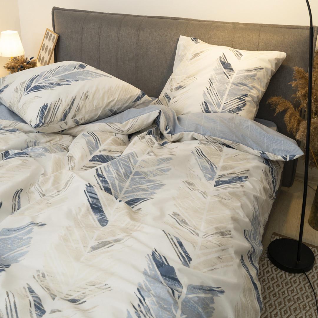 Комплект постільної білизни Isleep Viluta 24292 ранфорс з простирадлом на гумці 160х200 см (28092753) - фото 3 Комплект постільної білизни Isleep Viluta 24292 ранфорс з простирадлом на гумці 160х200 см (28092753) - фото 3