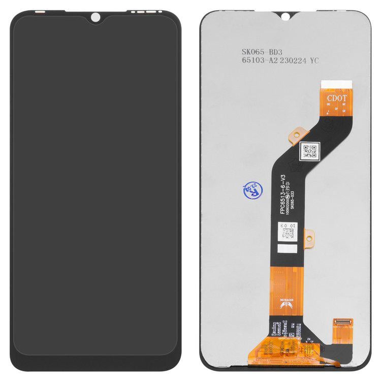 Дисплей для Tecno Pop 5 LTE BD4/BD4i/BD4a із сенсорним склом Чорний (31316000004898)