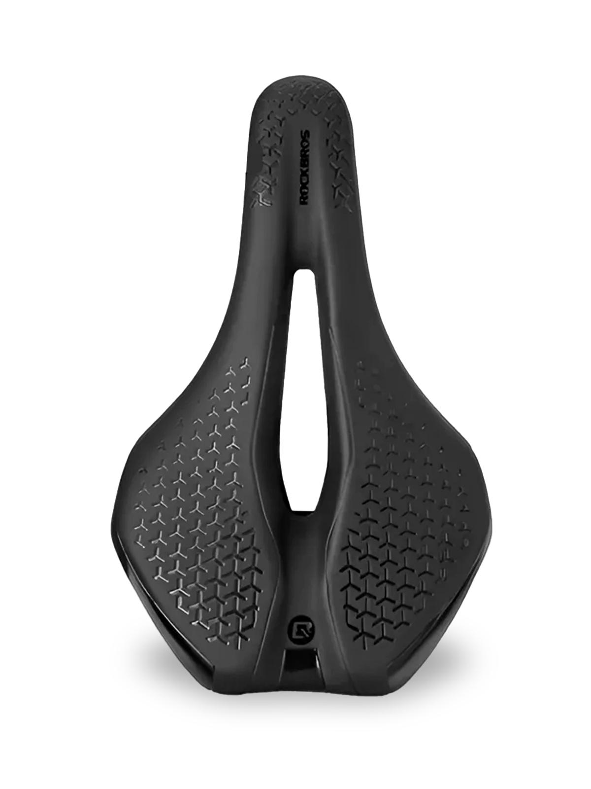 Седло для велосипеда ROCKBROS с вентиляционным отверстием и амортизацией анатомическое Черный (73550) - фото 9