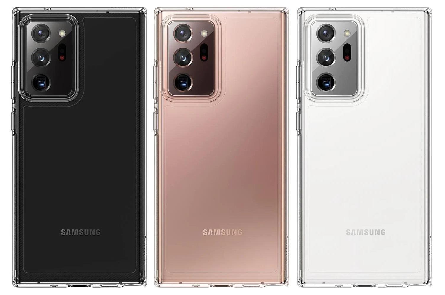 Чехол прозрачный противоударный Spigen Ultra Hybrid для Samsung Galaxy Note 20 Ultra (6.9") Crystal Clear - фото 8