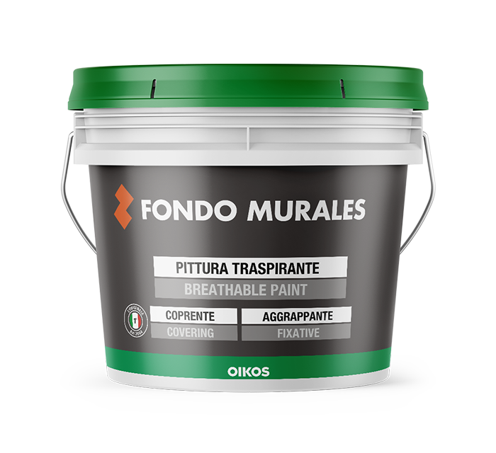 Краска декоративная водоэмульсионная Oikos FONDO MURALES 1 л (2493479375)