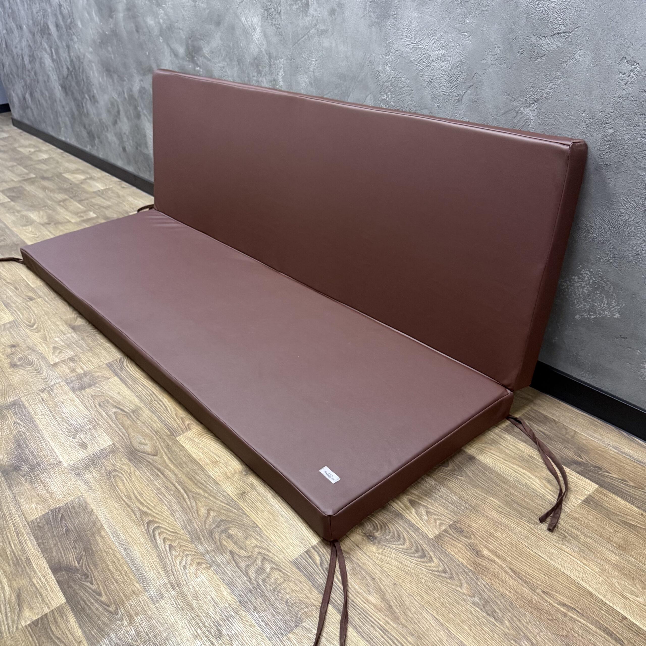 Матрас Comfort Home из экокожи на поддоны/качели/каркасы/садовую мебель 140х60х40х5 см