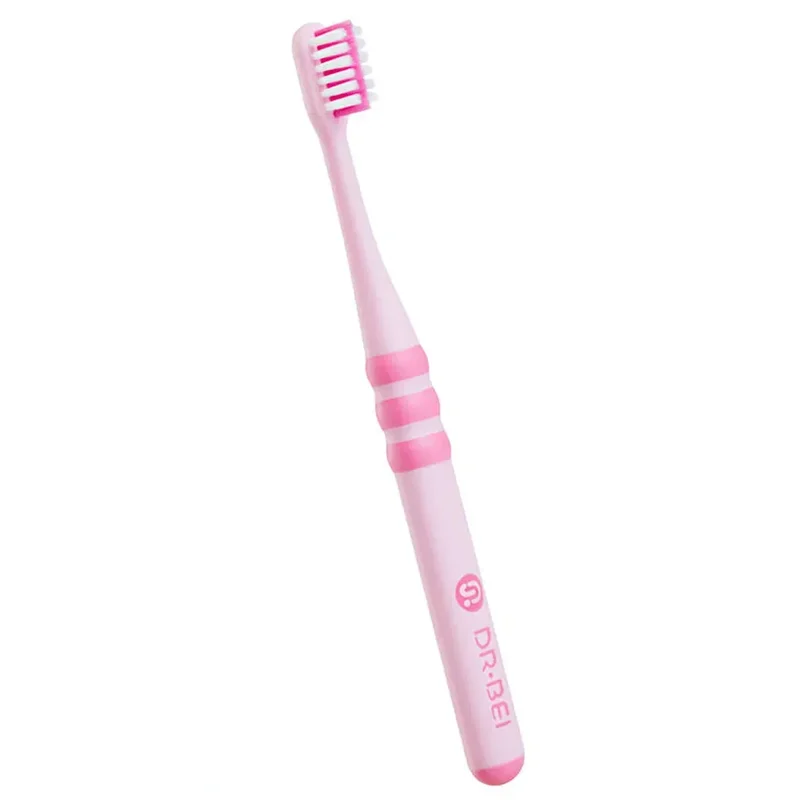 Зубная щетка детская Dr. Bei Children's Toothbrush pack of 2 Pink