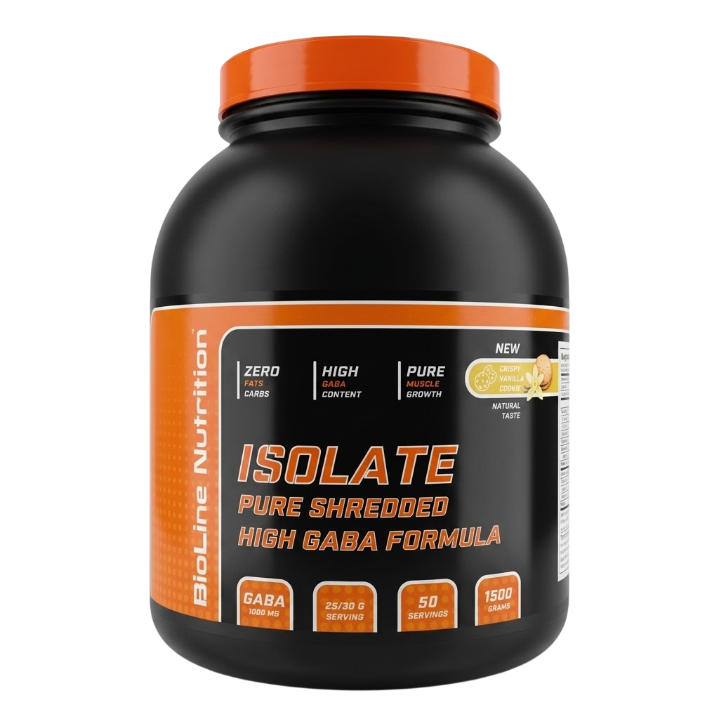 Ізолят BioLine Nutrition High Gaba Formula Ваніль 1,5 кг
