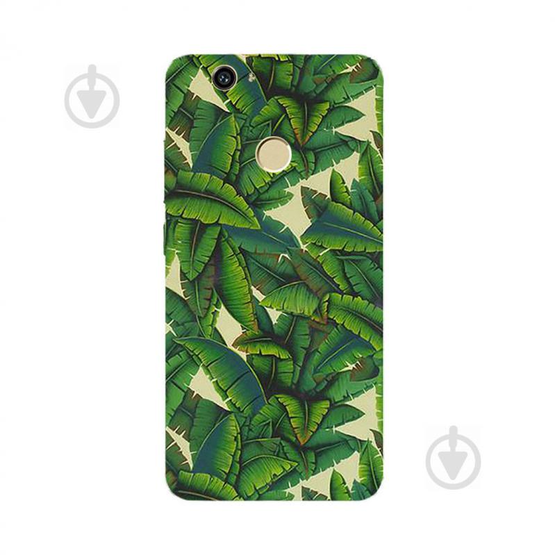 Чехол с рисунком Printed Silicone для Huawei Nova Пальмы (hub_zhJS56584)