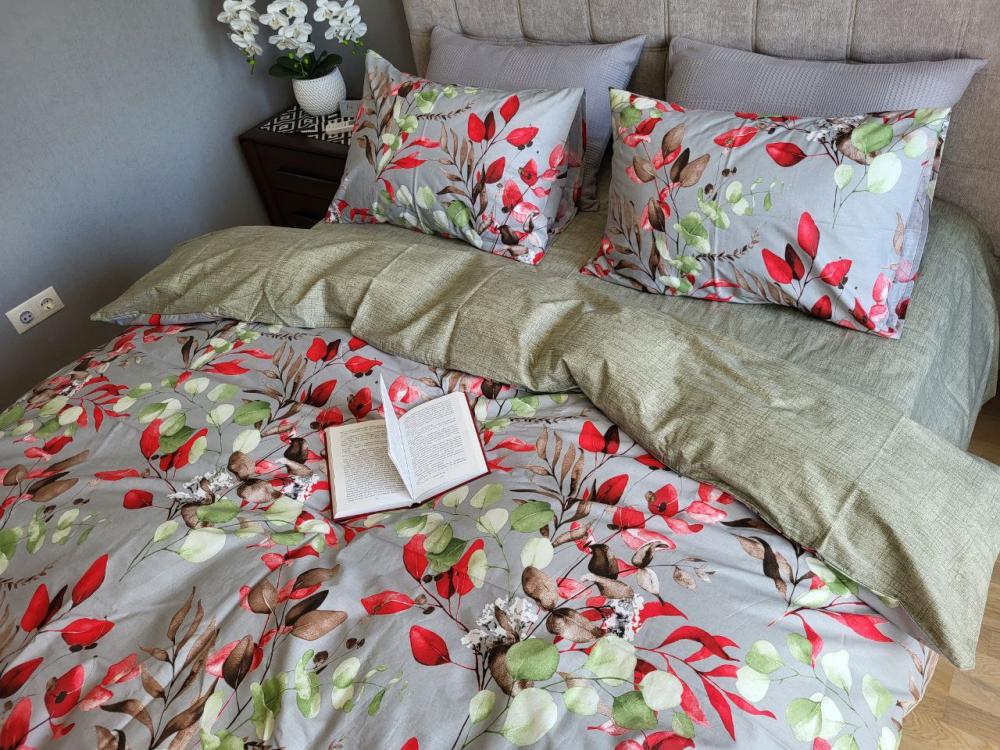 Комплект постельного белья Эвкалипт cotton евро