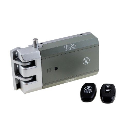 Замок автономный Seven LOCK SL-7709 до 50 м погрузка до 1000 кг Серый (31400203)