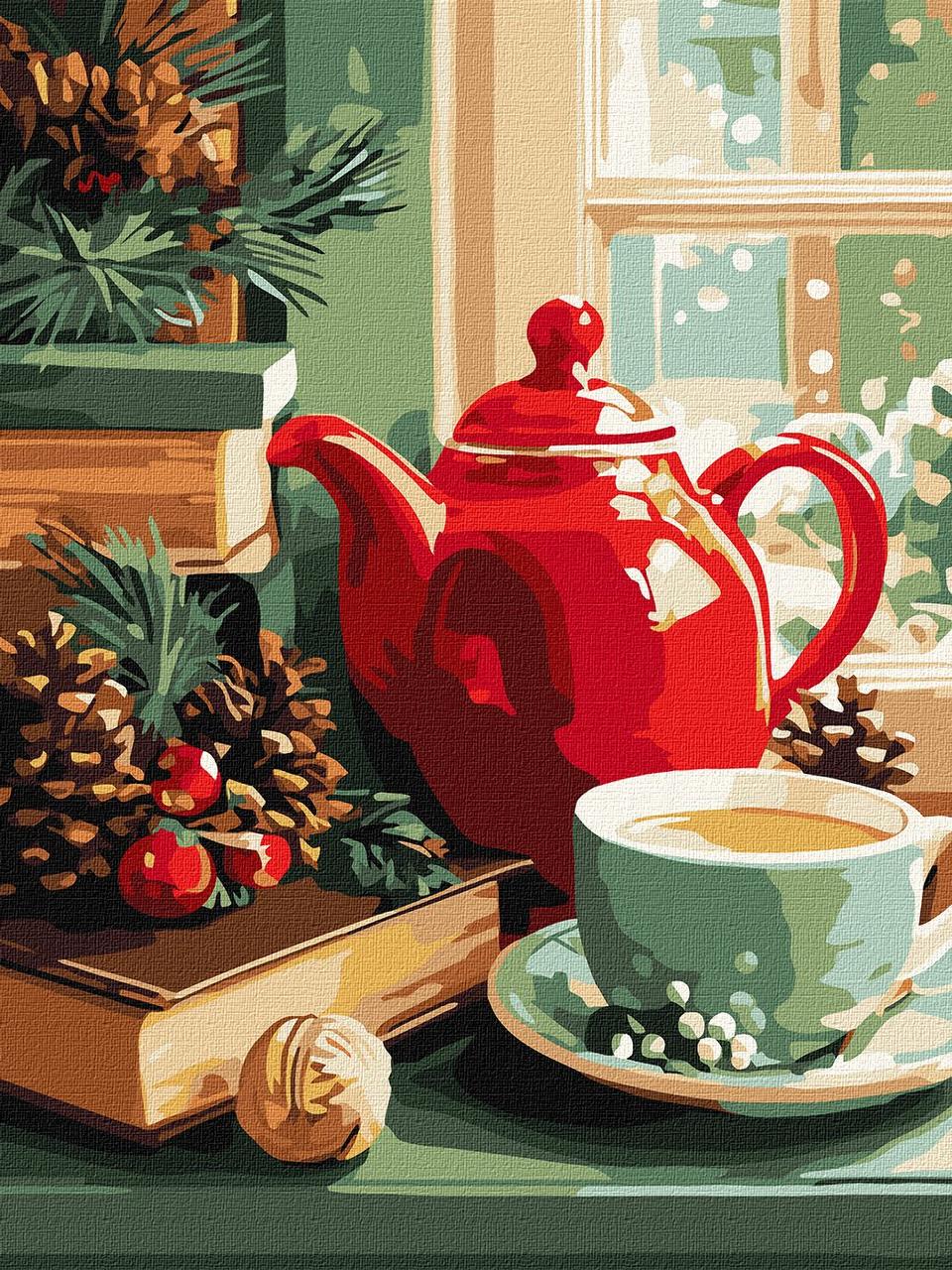 Картина по номерам Ideyka Уютный натюрморт 30х40 см (2847123871)