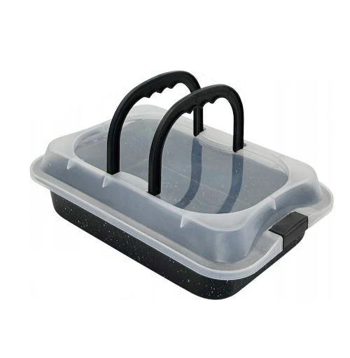 Противень для запекания Banquet с крышкой 36,5х24,5х5,5 см (MH-4435)