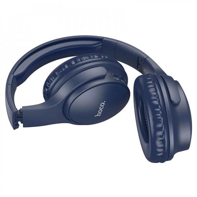 Навушники Hoco W40 Mighty Bluetooth 5,3 Wireless Blue (000311) - фото 3