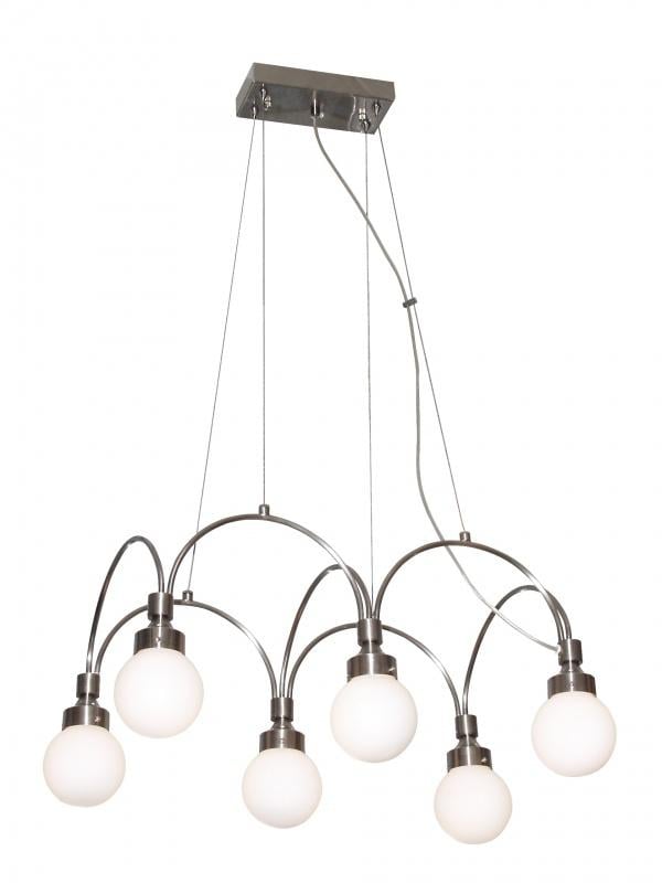 Люстра потолочная подвес лофт Brille Br-310S/6 на 6 плафонов