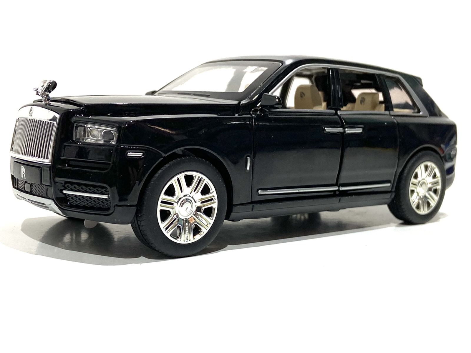 Машинка металлическая TK Union Group Rolls-Royce 1:24 свет звук открываются двери Черный (GT-4502)