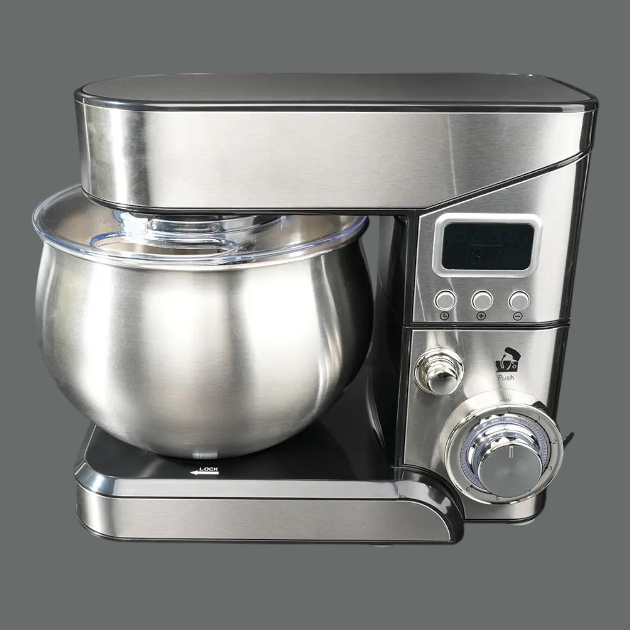 Міксер-тістоміс планетарний Top Kitchen Tk00224 сталева чаша 6 л дисплей 6 режимів 4000 Вт - фото 2