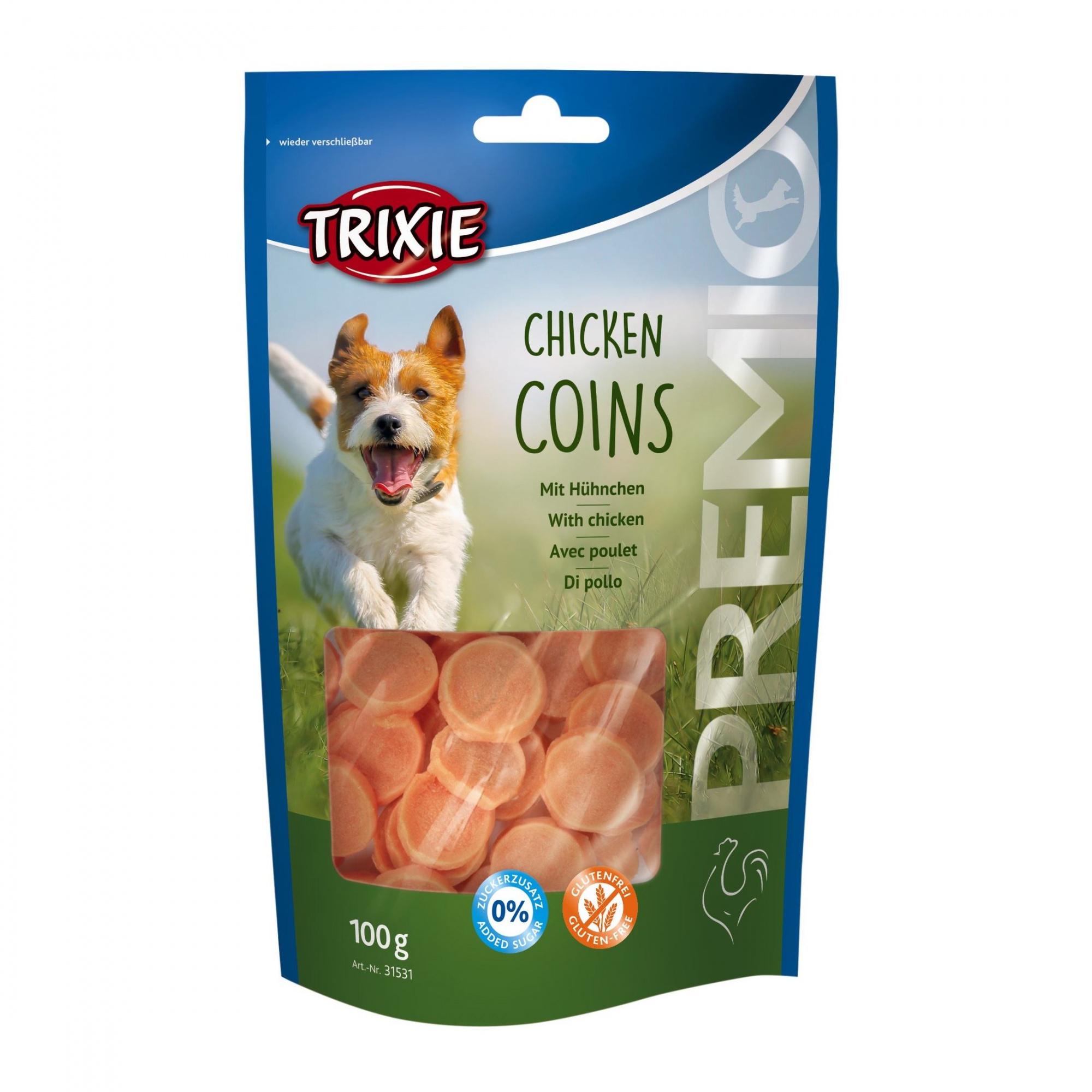 Лакомство для собак Trixie Premio Chicken Coins куриные монетки 100 г (31531)