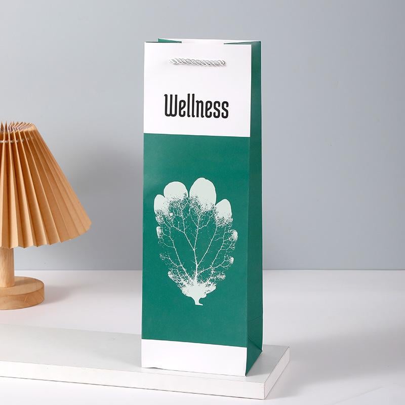 Пакет подарочный бумажный под бутылку R95013 Present