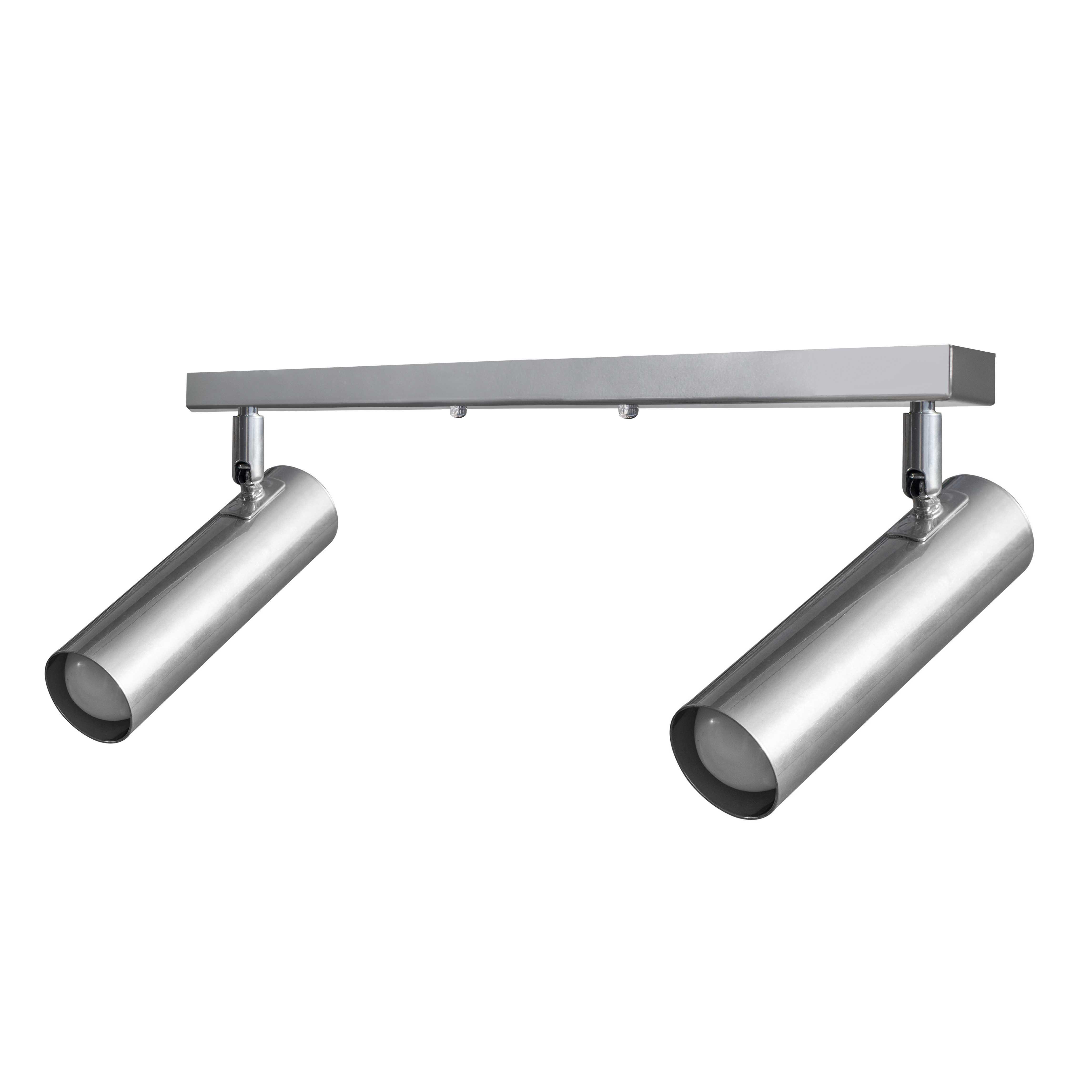 Спот MSK Electric с поворотными плафонами на планке NL 1750-2 CR