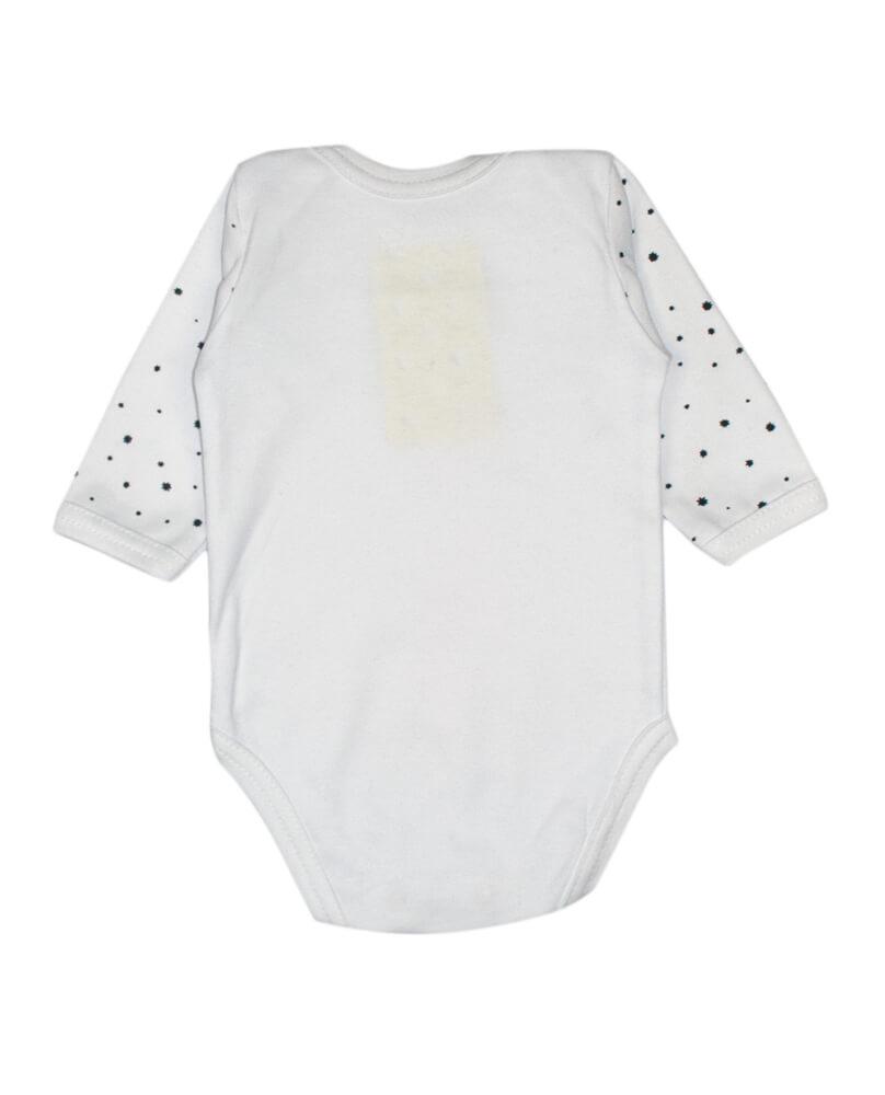 Боди детский Звездочки 86 см Белый (1436-86) - фото 2 Боди детский Звездочки 86 см Белый (1436-86) - фото 2