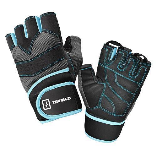 Рукавички спортивні Tavialo L Black/Gray/Blue (189202008)