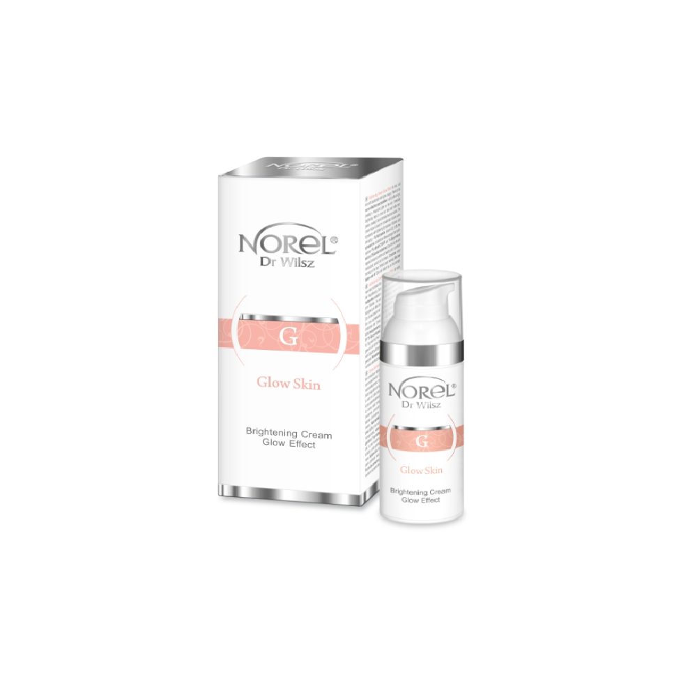 Крем освітлюючий з ефектом сяйва Norel Glow Skin Brightening Cream Glow Effect 50 мл (0106)