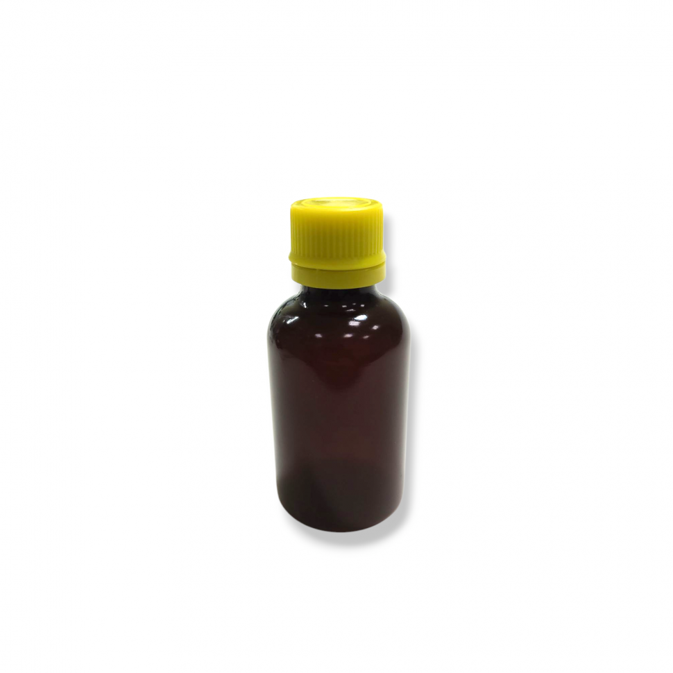 Флакон полимерный темный с желтой крышкой 50 мл - фото 2 Флакон полимерный темный с желтой крышкой 50 мл - фото 2